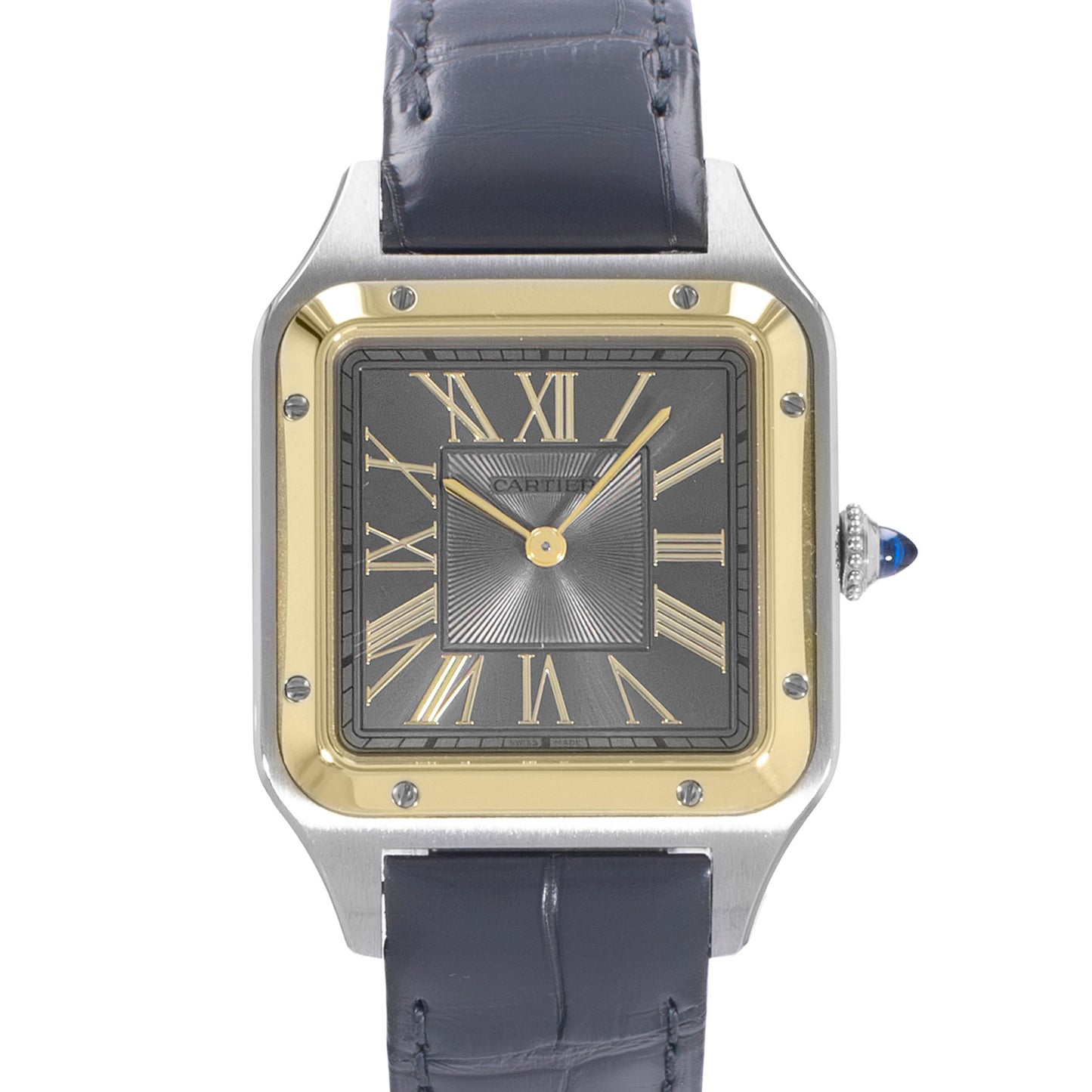 Cartier Santos Dumont Steel & Yellow Gold