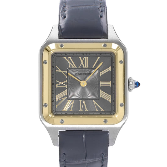 Cartier Santos Dumont Steel & Yellow Gold