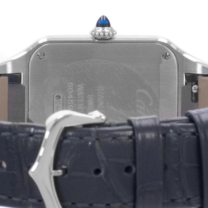 Cartier Santos Dumont Steel & Yellow Gold