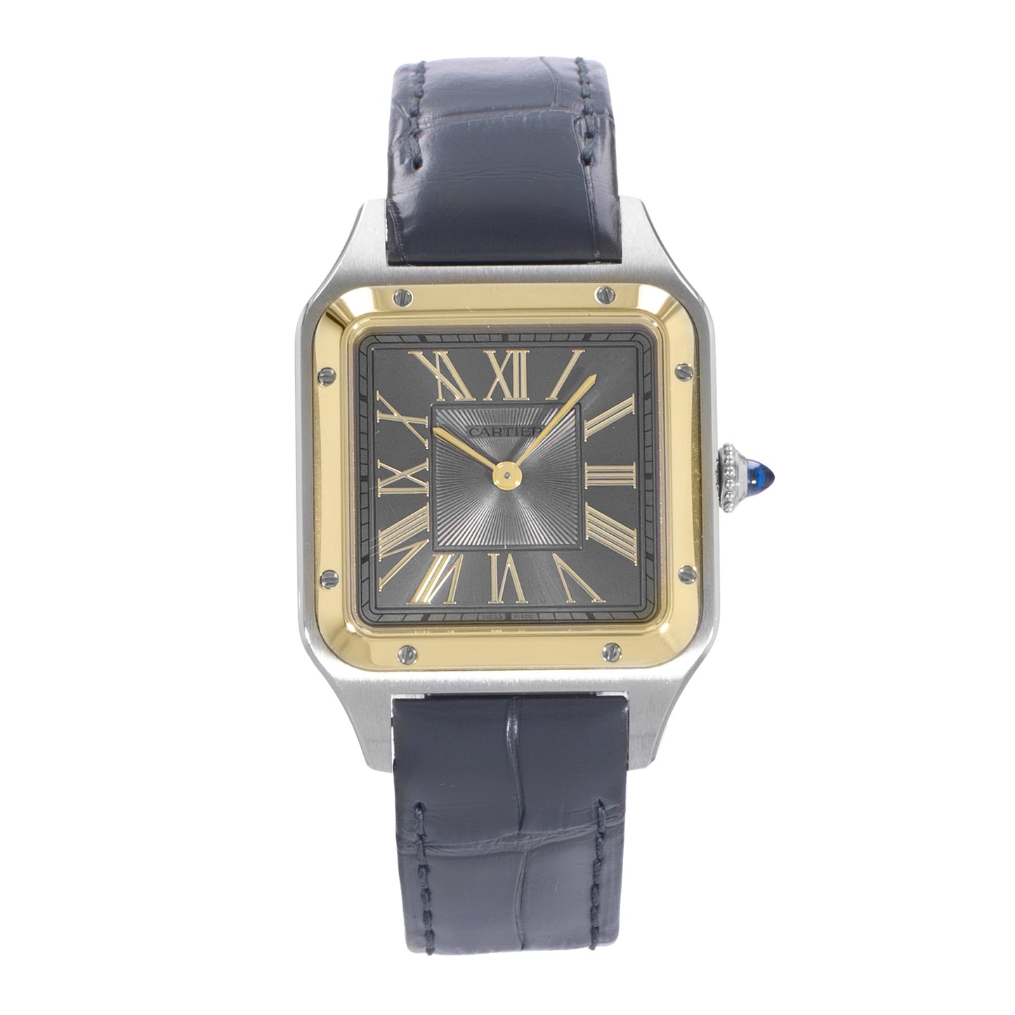 Cartier Santos Dumont Steel & Yellow Gold