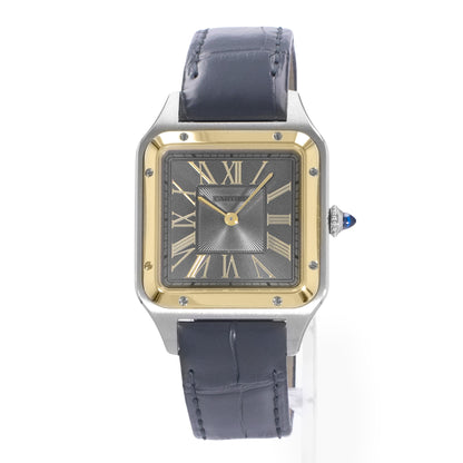 Cartier Santos Dumont Steel & Yellow Gold