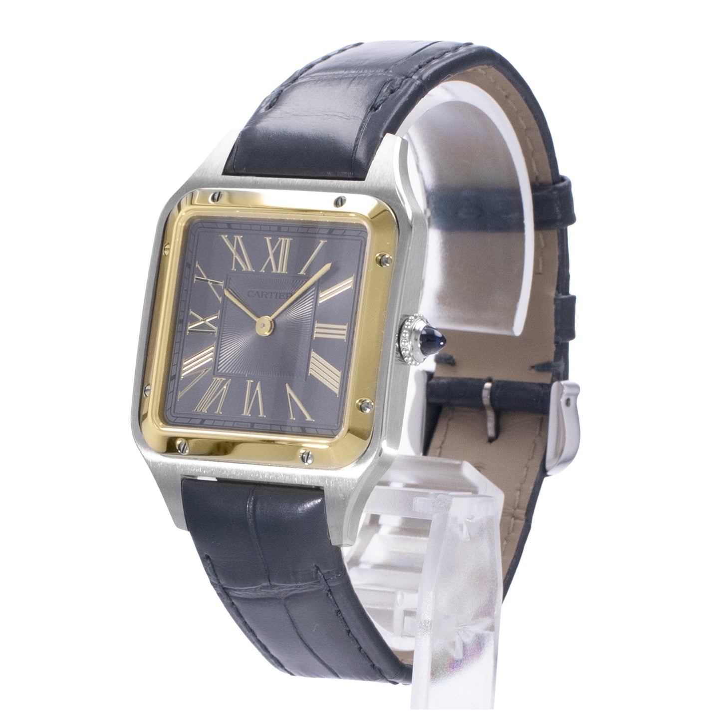 Cartier Santos Dumont Steel & Yellow Gold