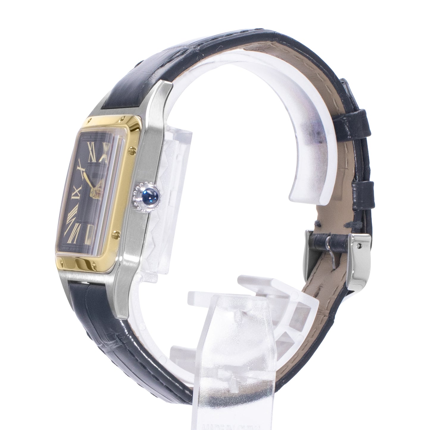 Cartier Santos Dumont Steel & Yellow Gold