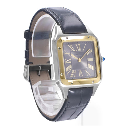 Cartier Santos Dumont Steel & Yellow Gold