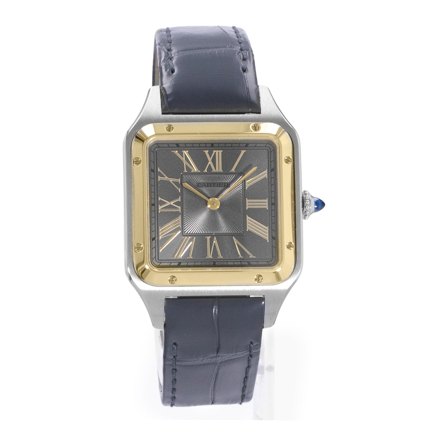 Cartier Santos Dumont Steel & Yellow Gold