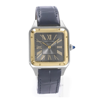 Cartier Santos Dumont Steel & Yellow Gold