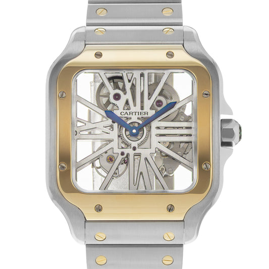 Cartier Santos Steel & Yellow Gold
