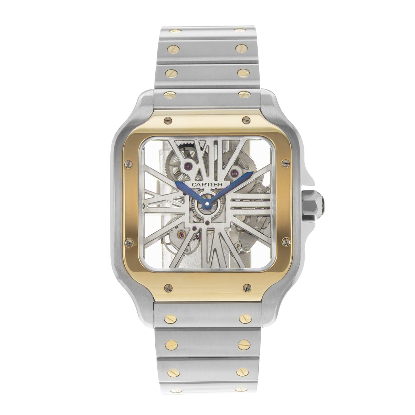 Cartier Santos Steel & Yellow Gold