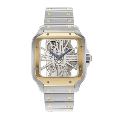 Cartier Santos Steel & Yellow Gold