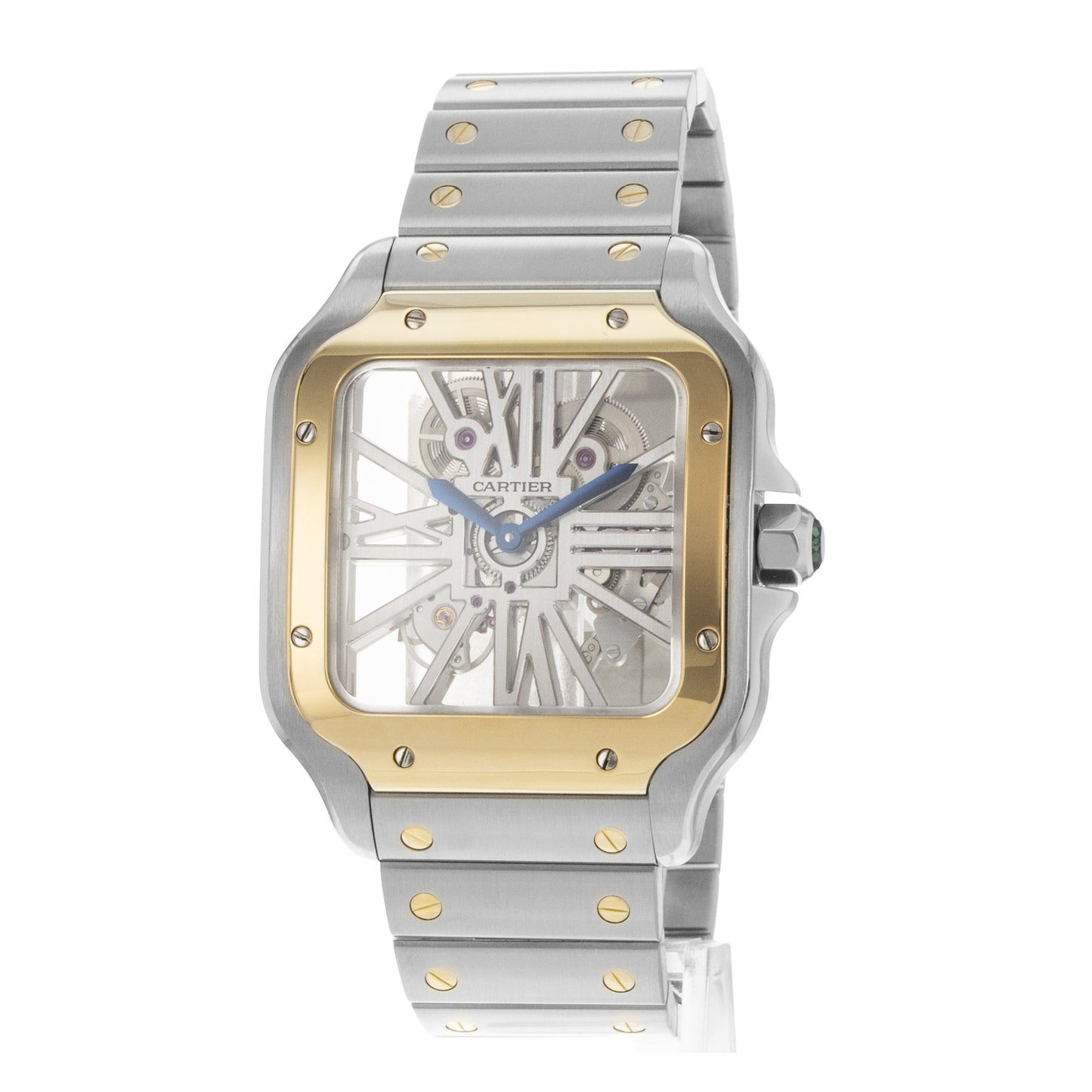 Cartier Santos Steel & Yellow Gold