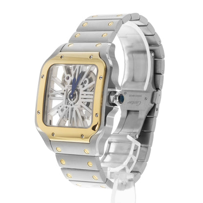 Cartier Santos Steel & Yellow Gold