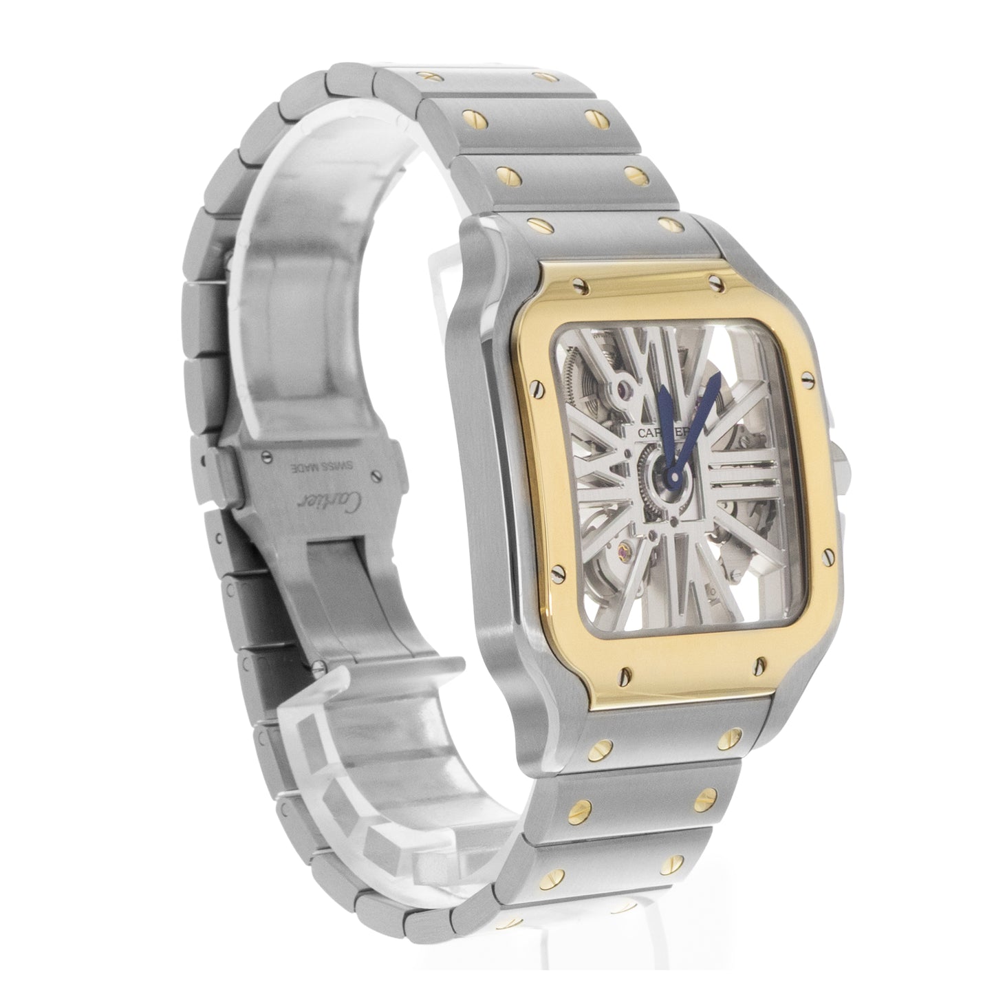 Cartier Santos Steel & Yellow Gold