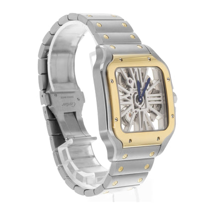 Cartier Santos Steel & Yellow Gold