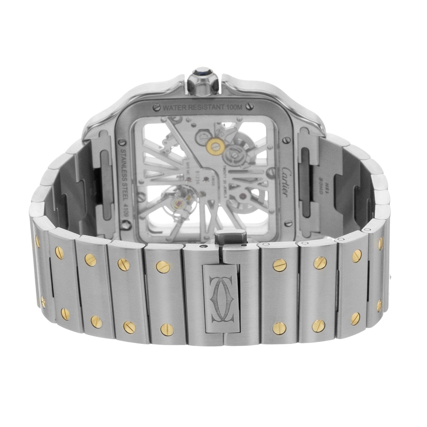 Cartier Santos Steel & Yellow Gold