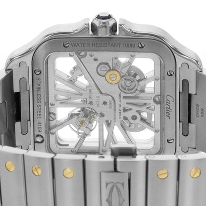 Cartier Santos Steel & Yellow Gold