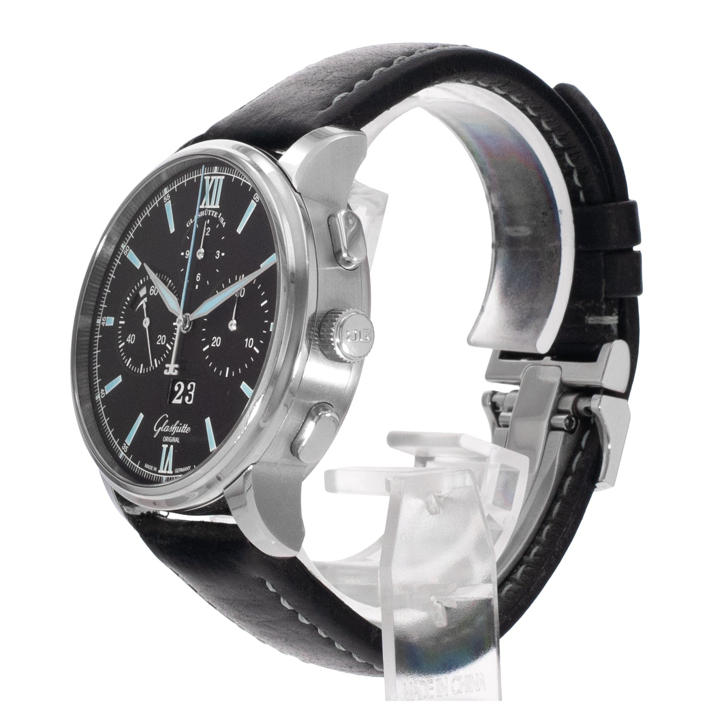 Glashutte Original Senator Chronograph Panorama Date Steel