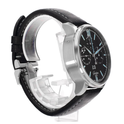 Glashutte Original Senator Chronograph Panorama Date Steel