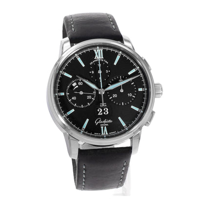 Glashutte Original Senator Chronograph Panorama Date Steel