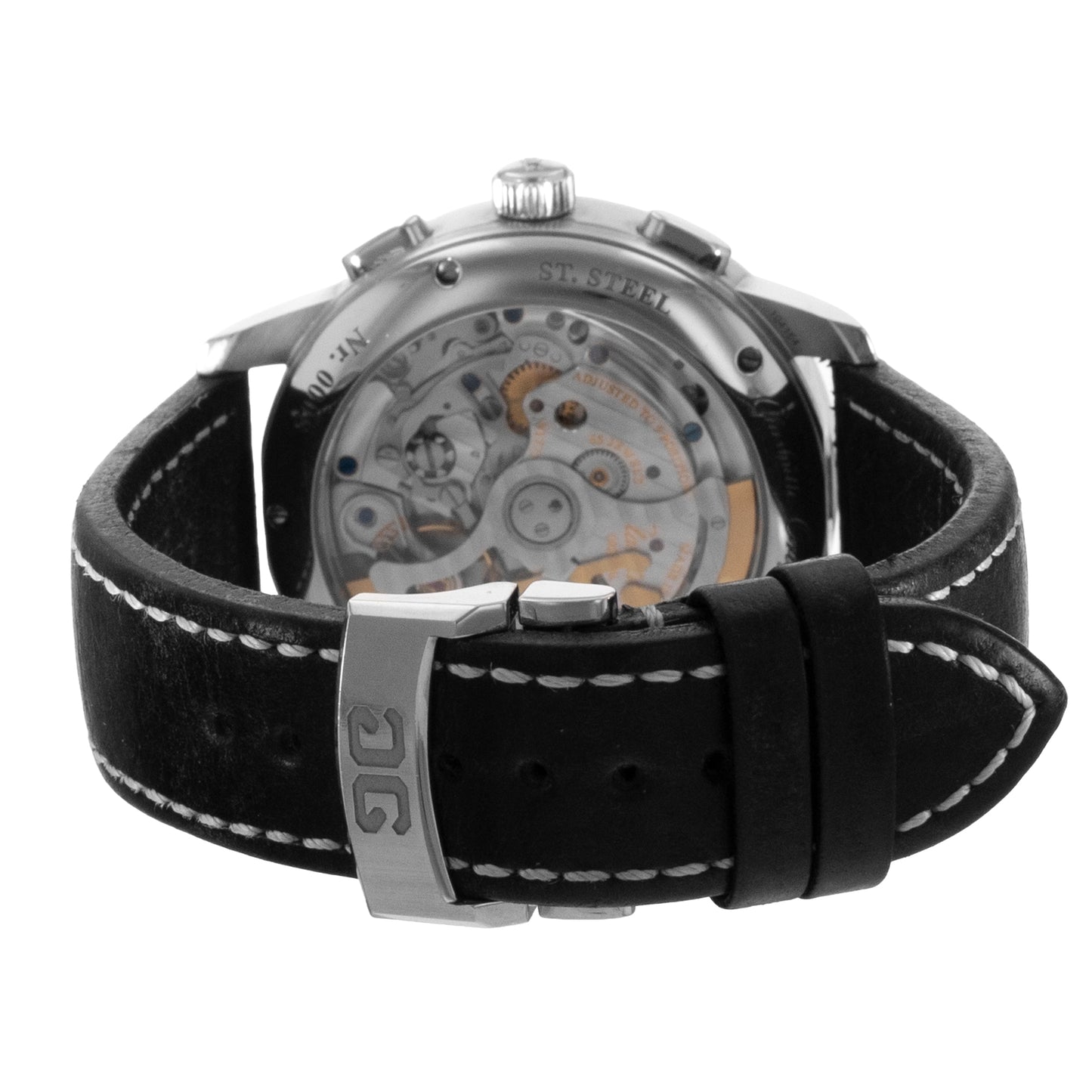 Glashutte Original Senator Chronograph Panorama Date Steel