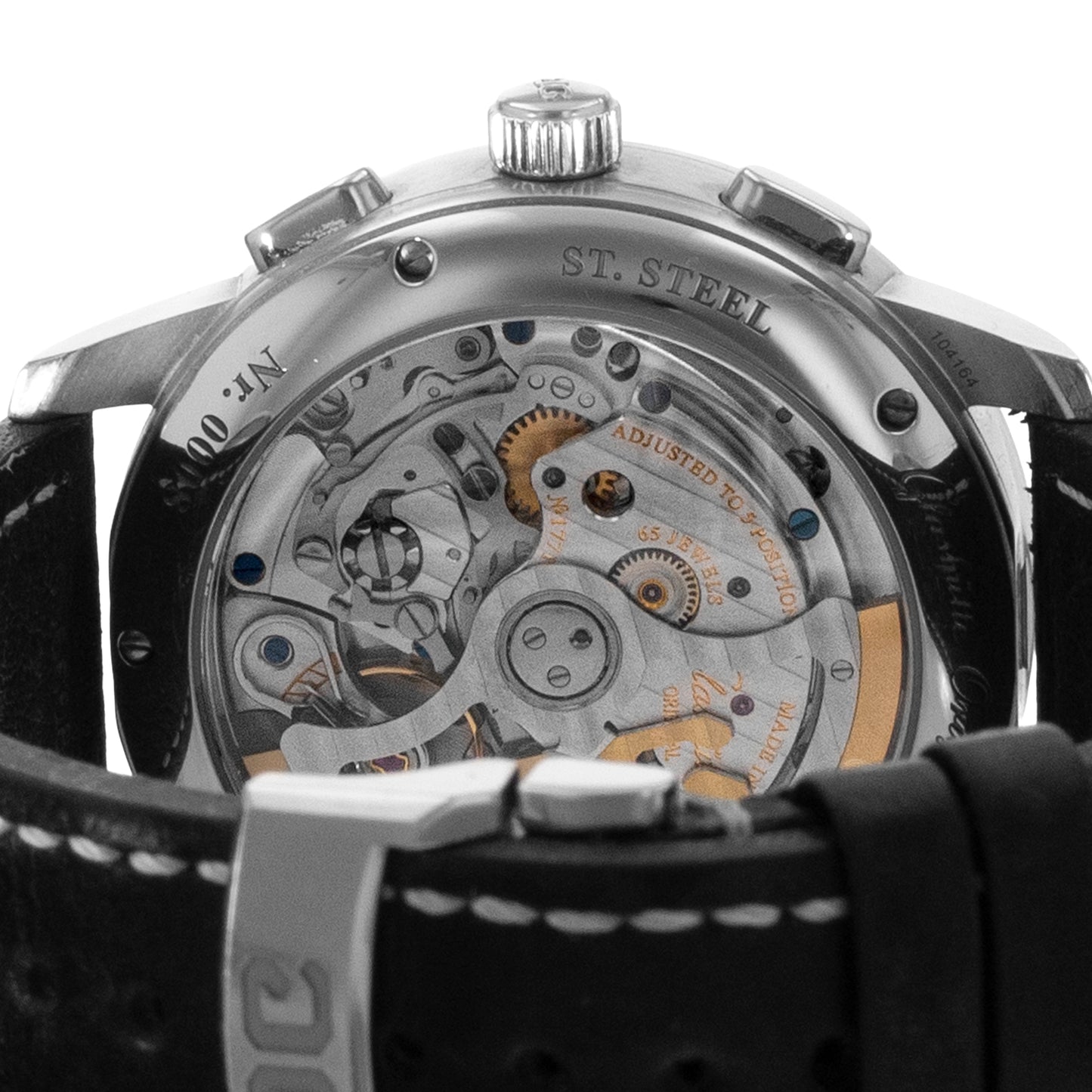 Glashutte Original Senator Chronograph Panorama Date Steel