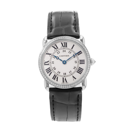 Cartier Ronde Louis White Gold