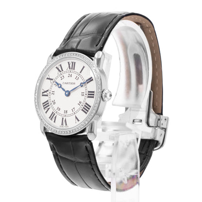 Cartier Ronde Louis White Gold