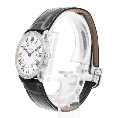 Cartier Ronde Louis 29mm White Gold