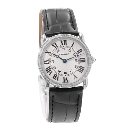 Cartier Ronde Louis 29mm White Gold