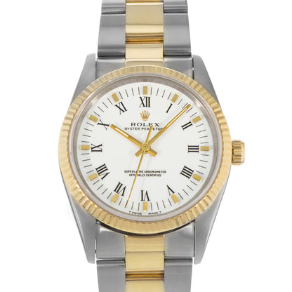 Rolex Oyster Perpetual 34 Steel & Yellow Gold