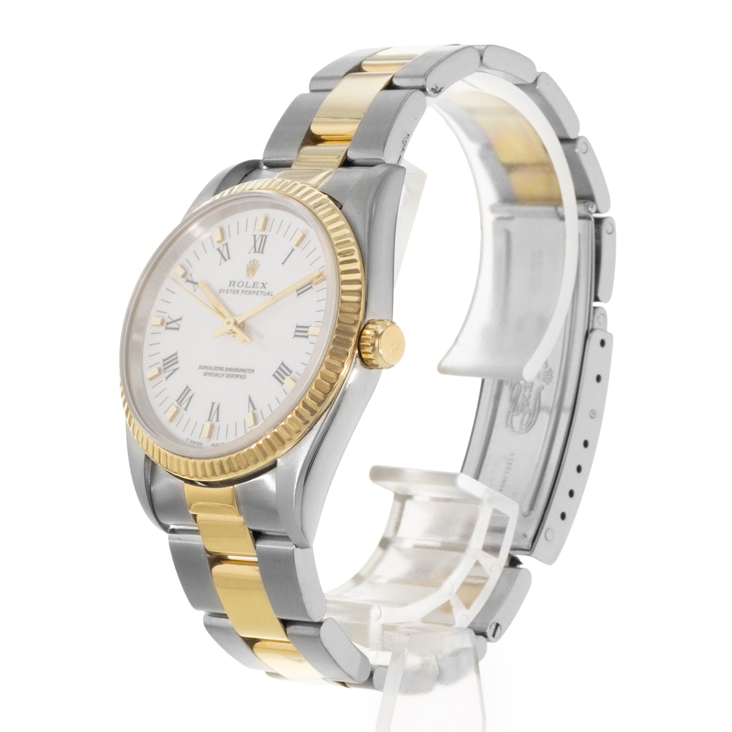 Rolex Oyster Perpetual 34 Steel & Yellow Gold