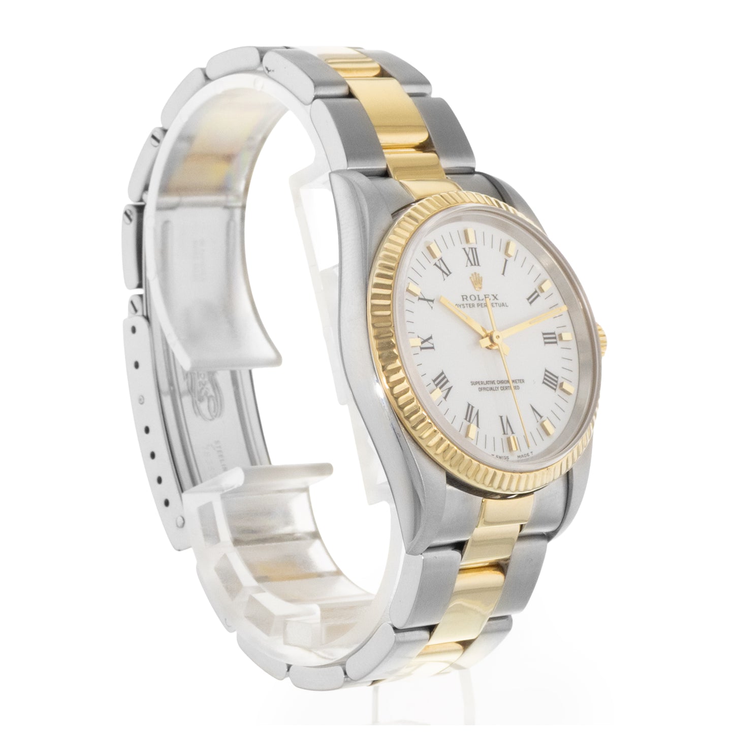 Rolex Oyster Perpetual 34 Steel & Yellow Gold