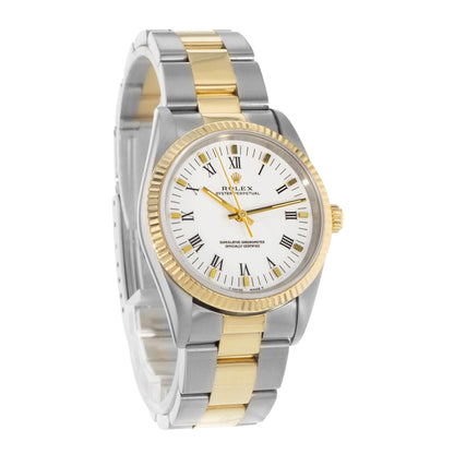 Rolex Oyster Perpetual 34 Steel & Yellow Gold