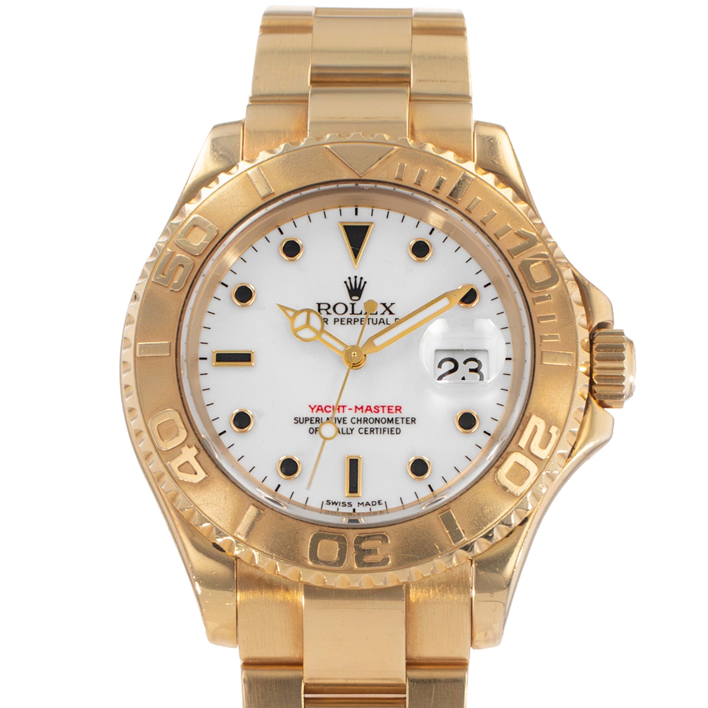 Rolex Yacht-Master 40 14K Yellow Gold