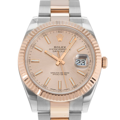 Rolex Datejust 41 Steel & Rose Gold