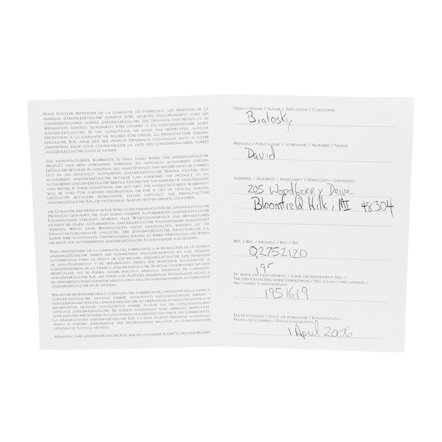 Jaeger-LeCoultre Reverso Rose Gold