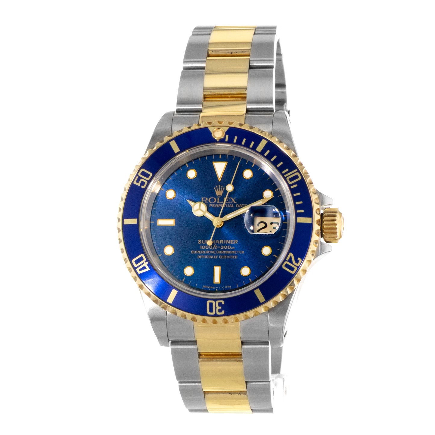 Rolex Submariner Steel & Yellow Gold