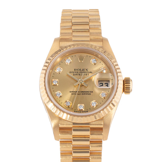 Rolex Datejust 26 Yellow Gold