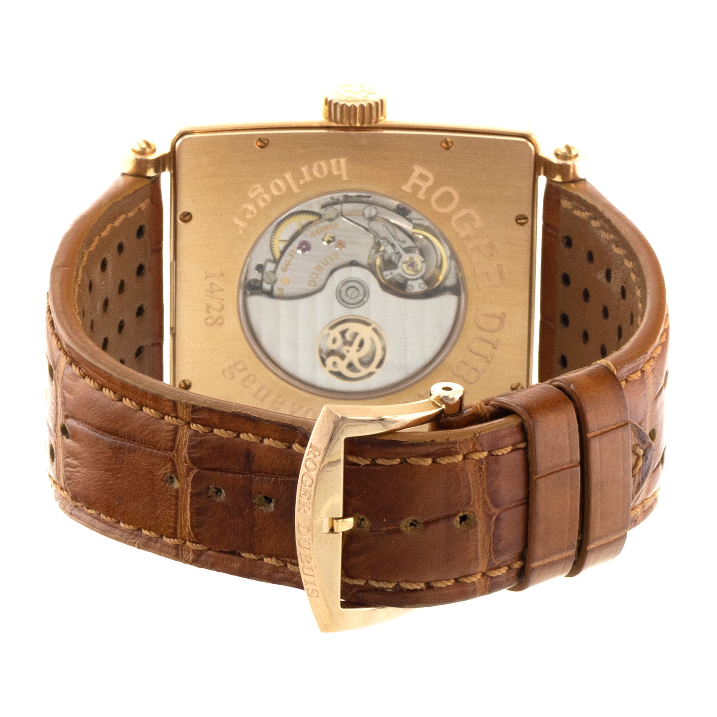 Roger Dubuis Golden Square Yellow Gold