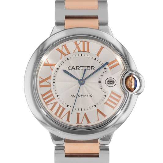 Cartier Ballon Bleu 42mm Steel & Rose Gold