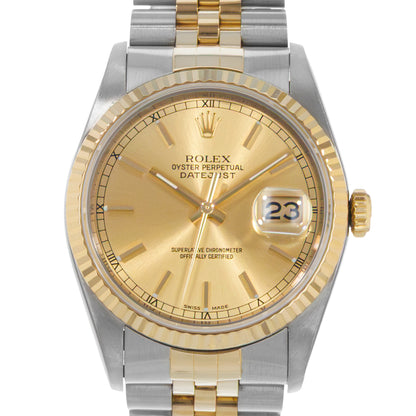 Rolex Datejust 36 Steel & Yellow Gold