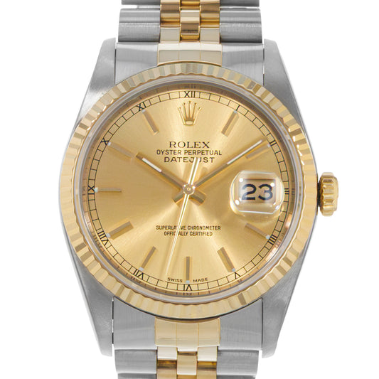 Rolex Datejust 36 Steel & Yellow Gold