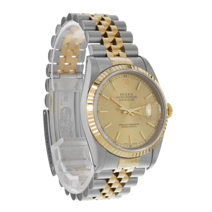 Rolex Datejust 36 Steel & Yellow Gold