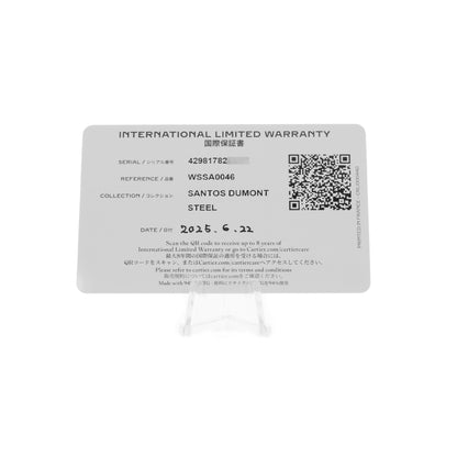 Cartier Santos Dumont Steel