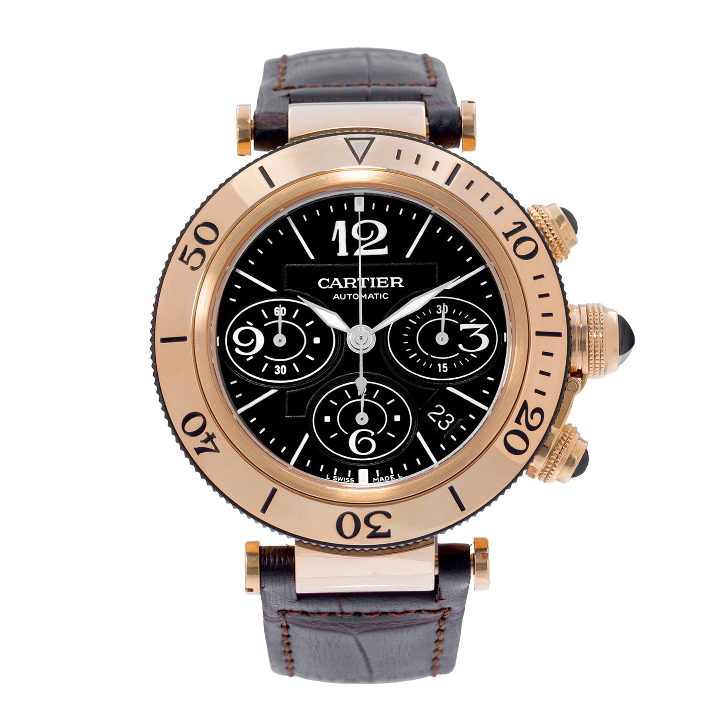 Cartier Pasha Seatimer Yellow Gold