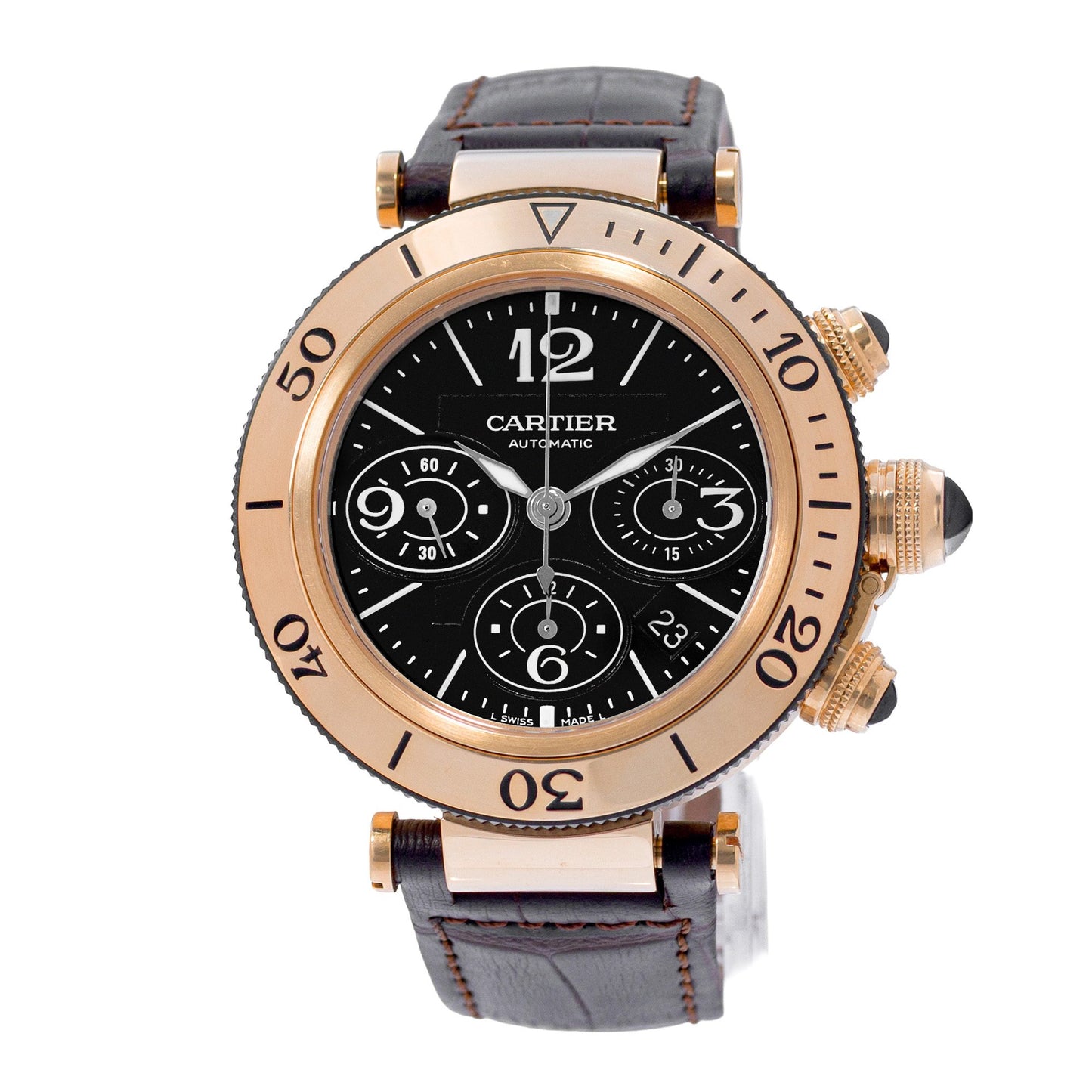Cartier Pasha Seatimer Yellow Gold
