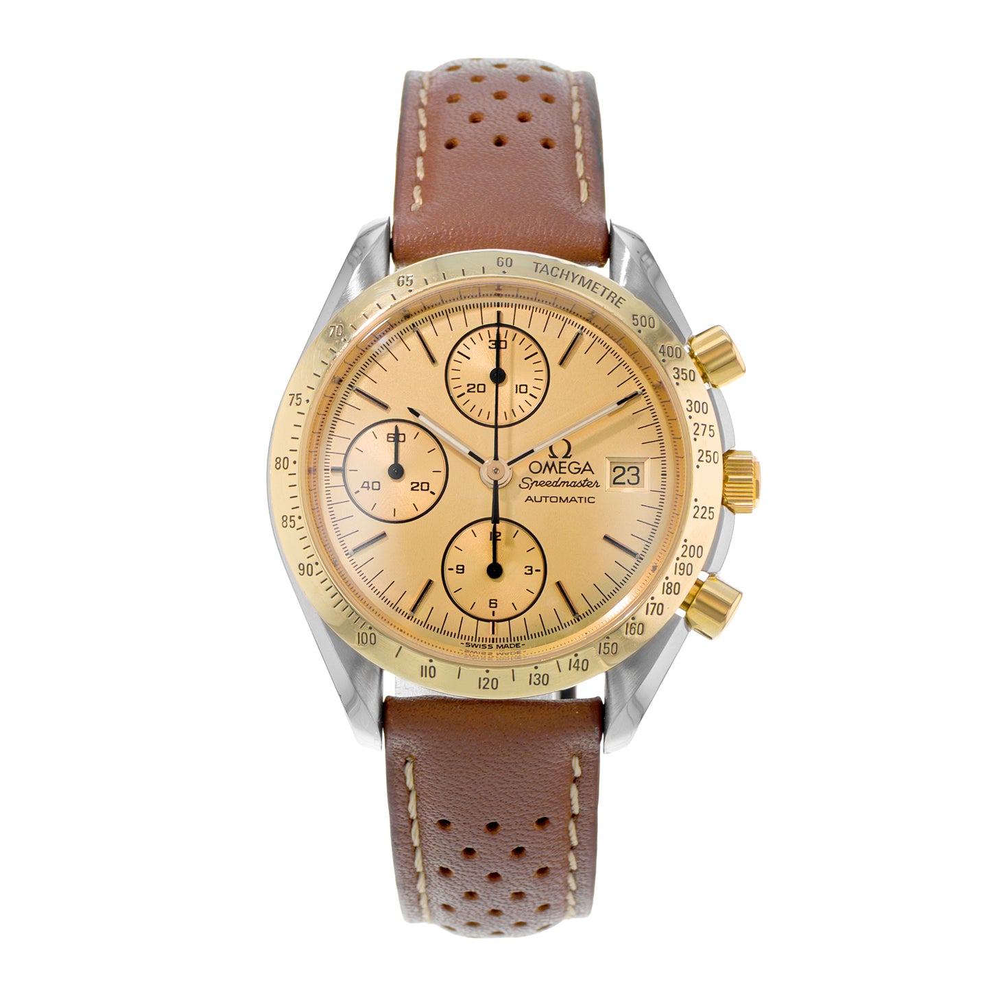 Omega Speedmaster Date Steel & Yellow Gold