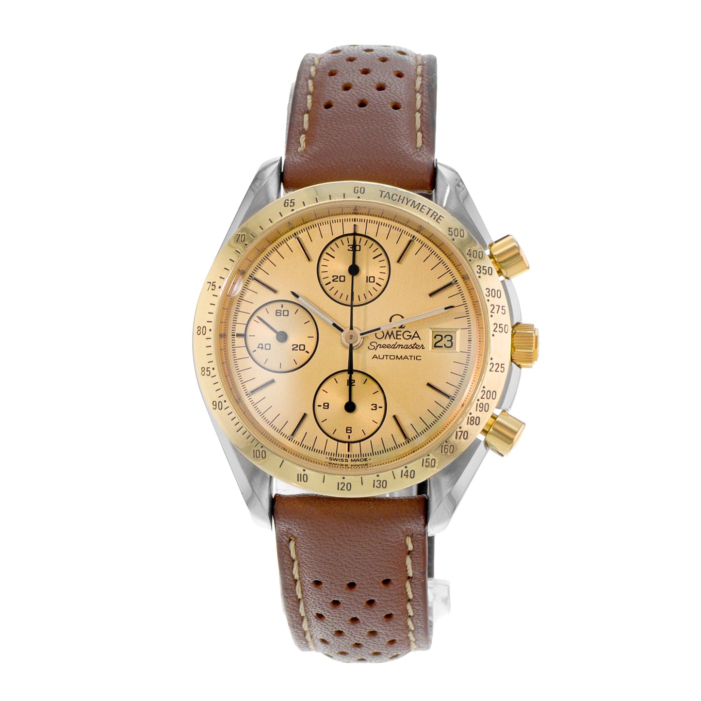 Omega Speedmaster Date Steel & Yellow Gold