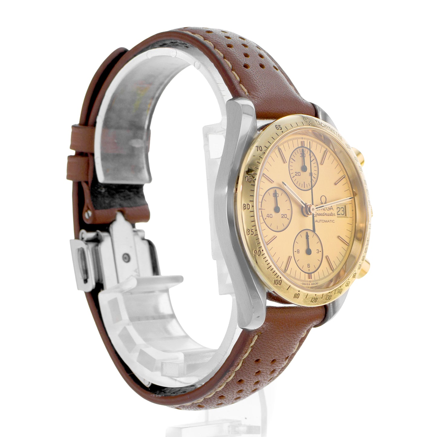 Omega Speedmaster Date Steel & Yellow Gold