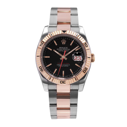 Rolex Datejust Turn-O-Graph Steel & Rose Gold