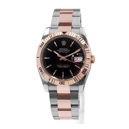 Rolex Datejust Turn-O-Graph Steel & Rose Gold